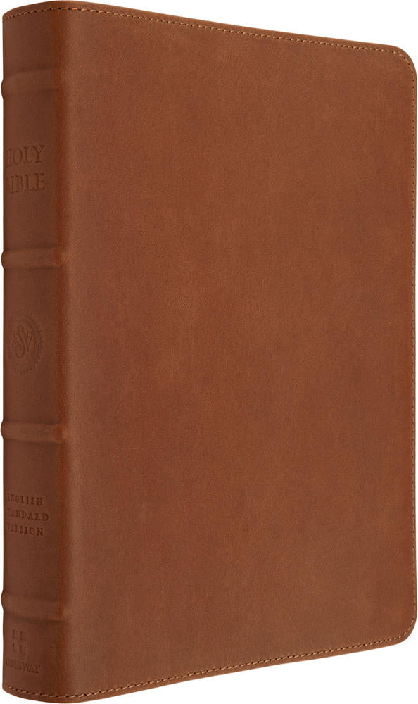 ESV Heirloom Bible, Gratia: Large Print Thinline Reference Edition (Cowhide, British Tan) -  () - 9798874912871