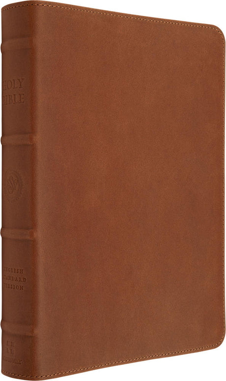 ESV Heirloom Bible, Gratia: Large Print Thinline Reference Edition (Cowhide, British Tan) -  () - 9798874912871