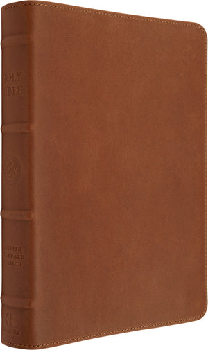 ESV Heirloom Bible, Gratia: Large Print Thinline Reference Edition (Cowhide, British Tan) front cover (8334517010632)