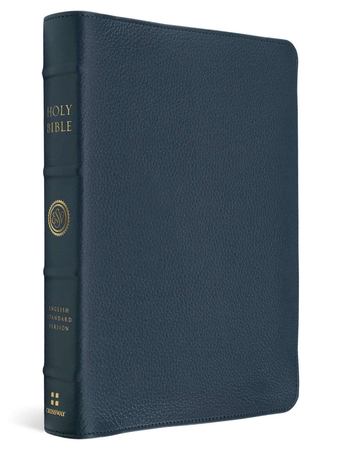 ESV Heirloom Bible, Gratia: Large Print Thinline Reference Edition (Calfskin, Meridian Blue) cover image (8334550073544)