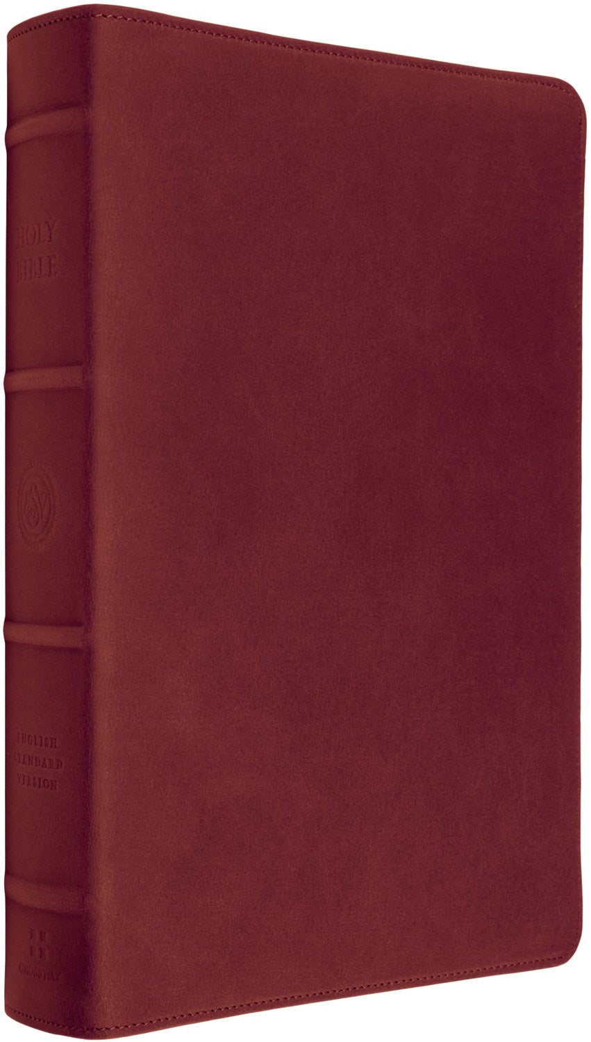 ESV Heirloom Bible, Gloria Dei: Single Column Edition (Cowhide, Carmine Red) front cover (8334544240840)