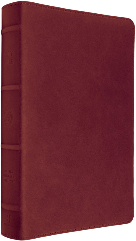 ESV Heirloom Bible, Gloria Dei: Single Column Edition (Cowhide, Carmine Red) front cover (8334544240840)