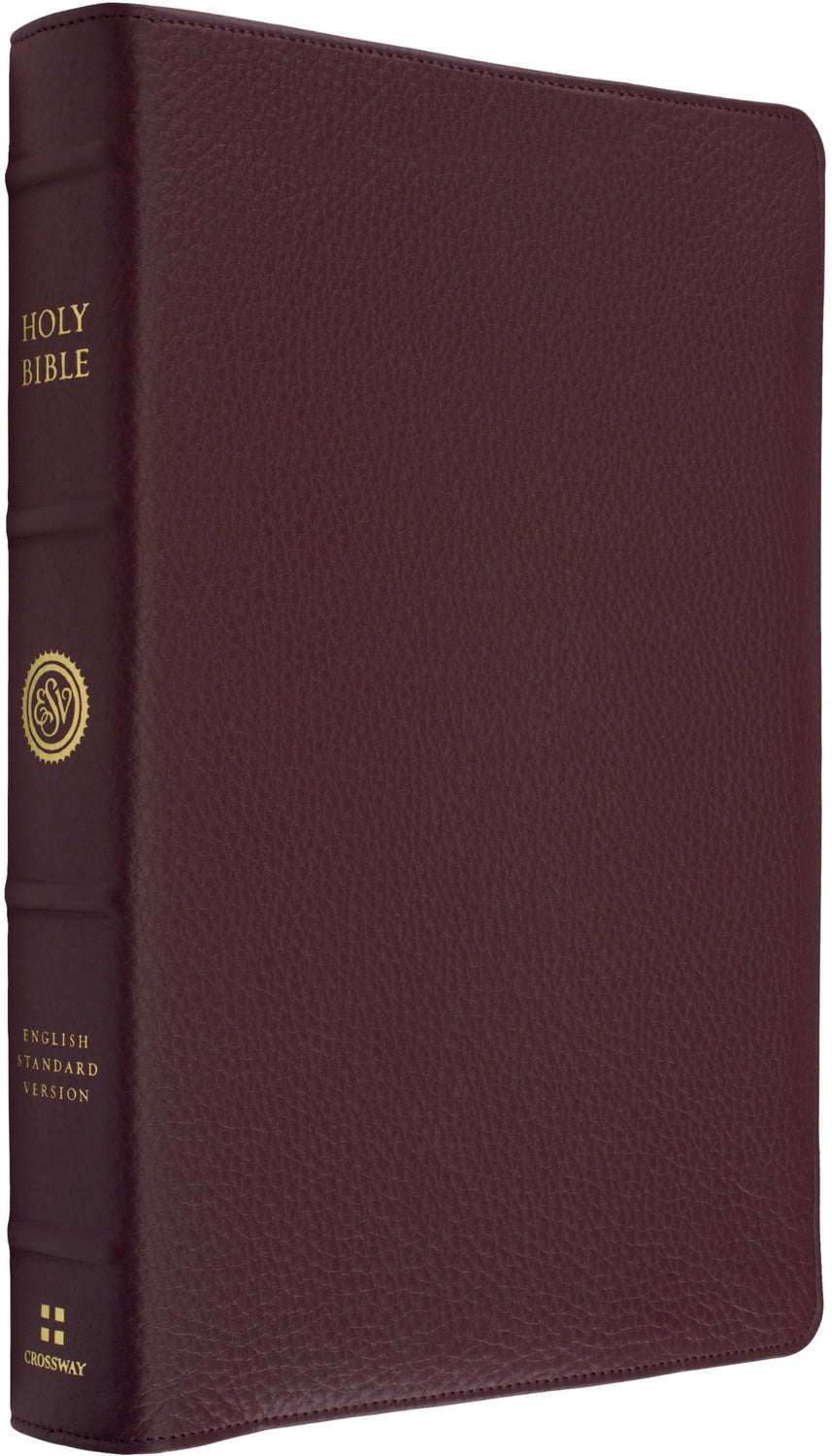 ESV Heirloom Bible, Gloria Dei: Single Column Edition (Calfskin, Bordeaux) front cover (8334544142536)