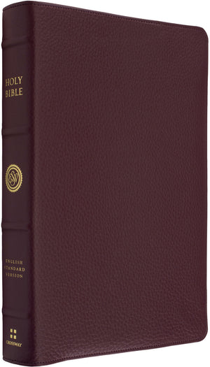 ESV Heirloom Bible, Gloria Dei: Single Column Edition (Calfskin, Bordeaux) front cover (8334544142536)
