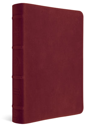 ESV Heirloom Bible, Gratia: Large Print Thinline Reference Edition (Cowhide, Carmine Red) cover image (8334549647560)