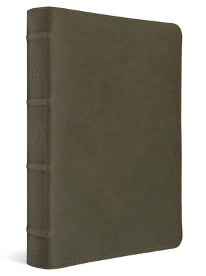 ESV Heirloom Bible, Gratia: Large Print Thinline Reference Edition (Cowhide, Tuscan Green) cover image (8334548730056)