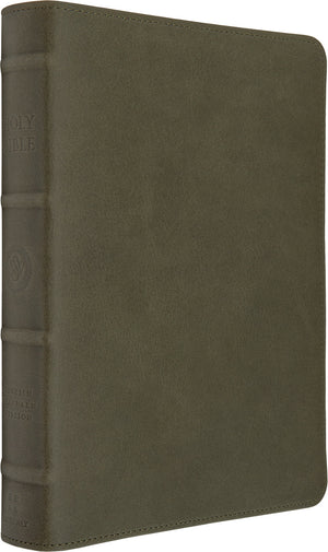 ESV Heirloom Bible, Gratia: Large Print Thinline Reference Edition (Cowhide, Tuscan Green) front cover (8334548730056)