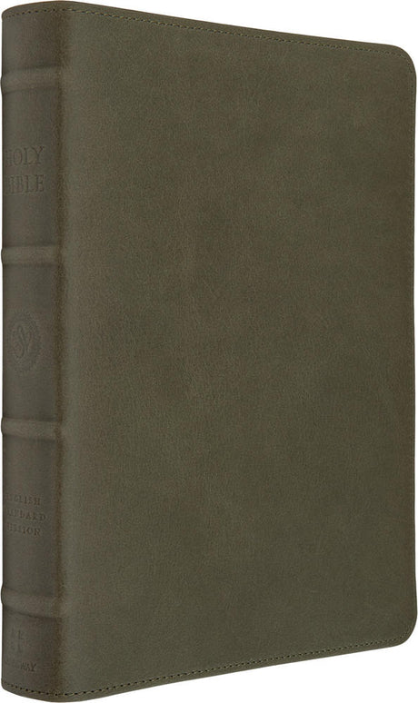 ESV Heirloom Bible, Gratia: Large Print Thinline Reference Edition (Cowhide, Tuscan Green) - ESV - 9798874913663