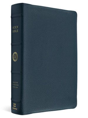 ESV Heirloom Bible, Scriptura Sacra: Personal Size Reference Edition (Calfskin, Meridian Blue, Full Yapp) cover image (8334546436296)