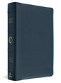 ESV Heirloom Bible, Scriptura Sacra: Personal Size Reference Edition (Calfskin, Meridian Blue, Full Yapp) cover image (8334546436296)