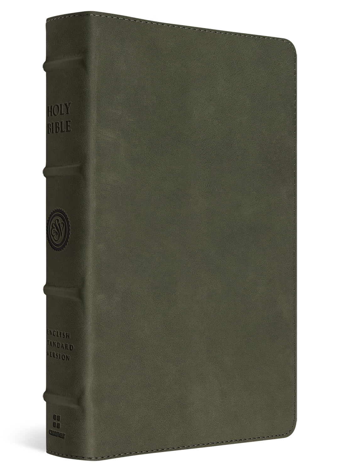 ESV Heirloom Bible, Scriptura Sacra: Personal Size Reference Edition (Cowhide, Tuscan Green, Full Yapp) cover image (8334546206920)