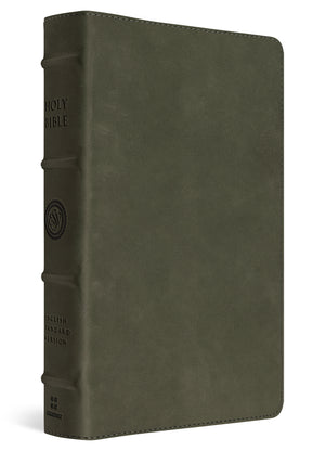 ESV Heirloom Bible, Scriptura Sacra: Personal Size Reference Edition (Cowhide, Tuscan Green, Full Yapp) cover image (8334546206920)