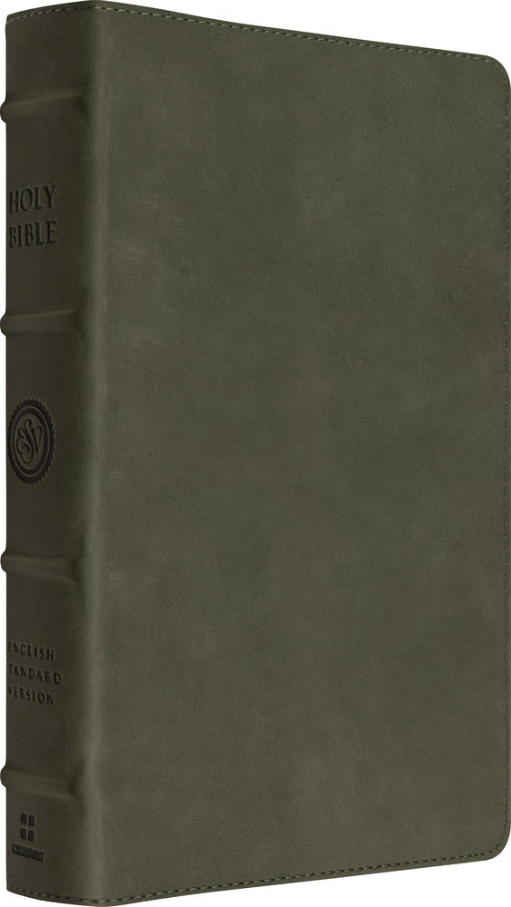 ESV Heirloom Bible, Scriptura Sacra: Personal Size Reference Edition (Cowhide, Tuscan Green, Full Yapp) - ESV - 9798874913694