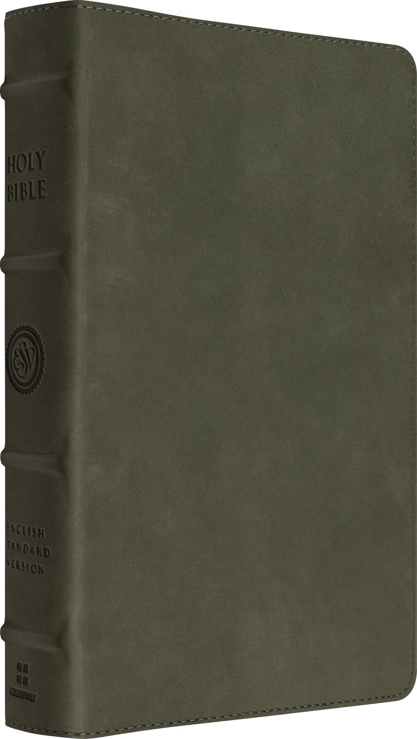 ESV Heirloom Bible, Scriptura Sacra: Personal Size Reference Edition (Cowhide, Tuscan Green, Full Yapp) front cover (8334546206920)