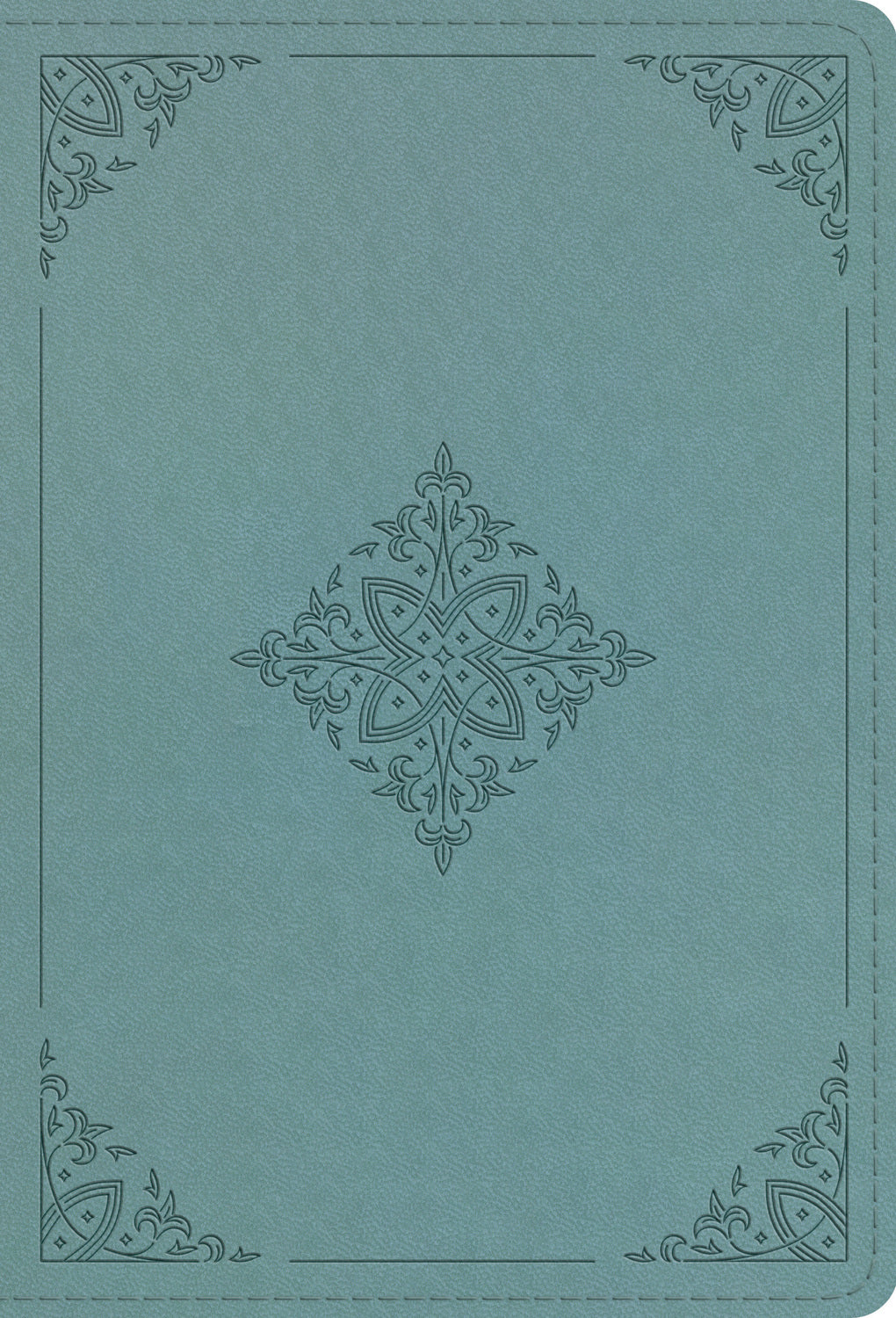 ESV Large Print Compact Bible (Trutone, Paris Sky, Fleur-de-Lis Design) front cover (8334538899656)