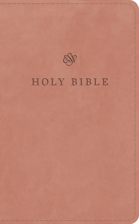 ESV Premium Church Bible, Red Letter (Trutone, Blush Rose) front cover (8334540275912)
