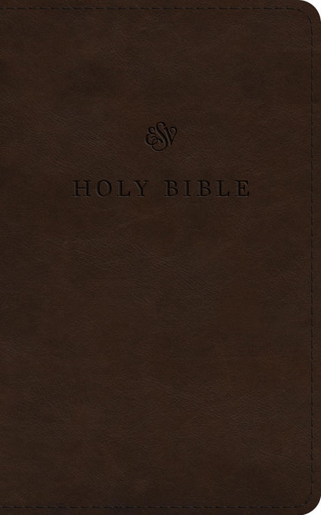 ESV Premium Church Bible, Red Letter (Trutone, Brown) -  () - 9798874914646