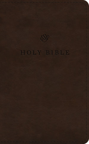 ESV Premium Church Bible, Red Letter (Trutone, Brown) front cover (8334540505288)