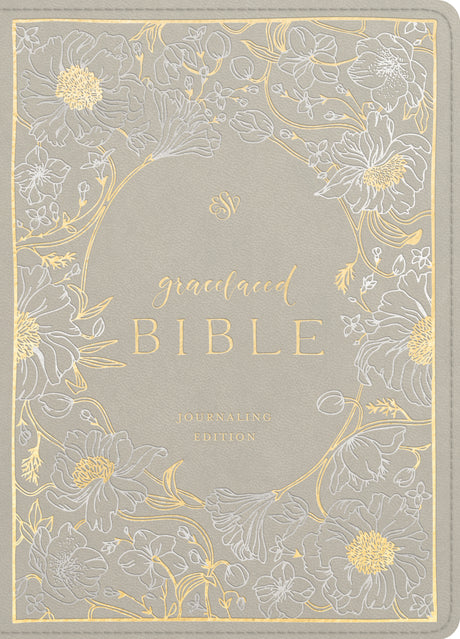 ESV Gracelaced Bible, Journaling Edition (Artwork by Ruth Chou Simons) (Trutone, Morning Mist) front cover (8334536442056)