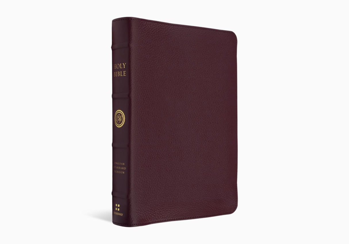 ESV Heirloom Bible, Coram Deo: Thinline Edition (Calfskin, Bordeaux) - ESV - 9798874913595