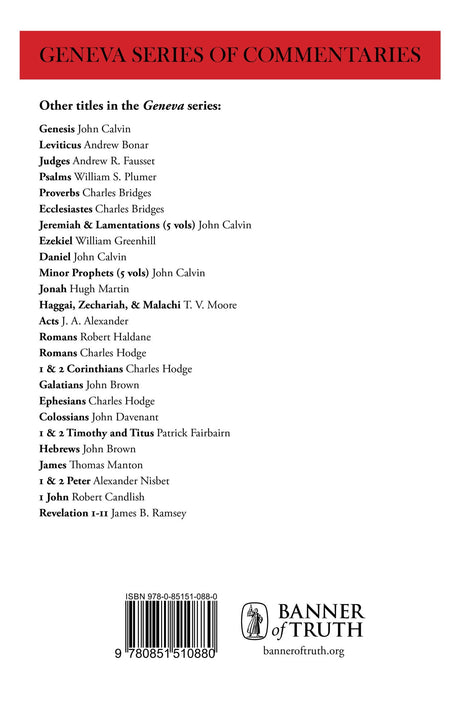 Proverbs (Geneva Commentaries)