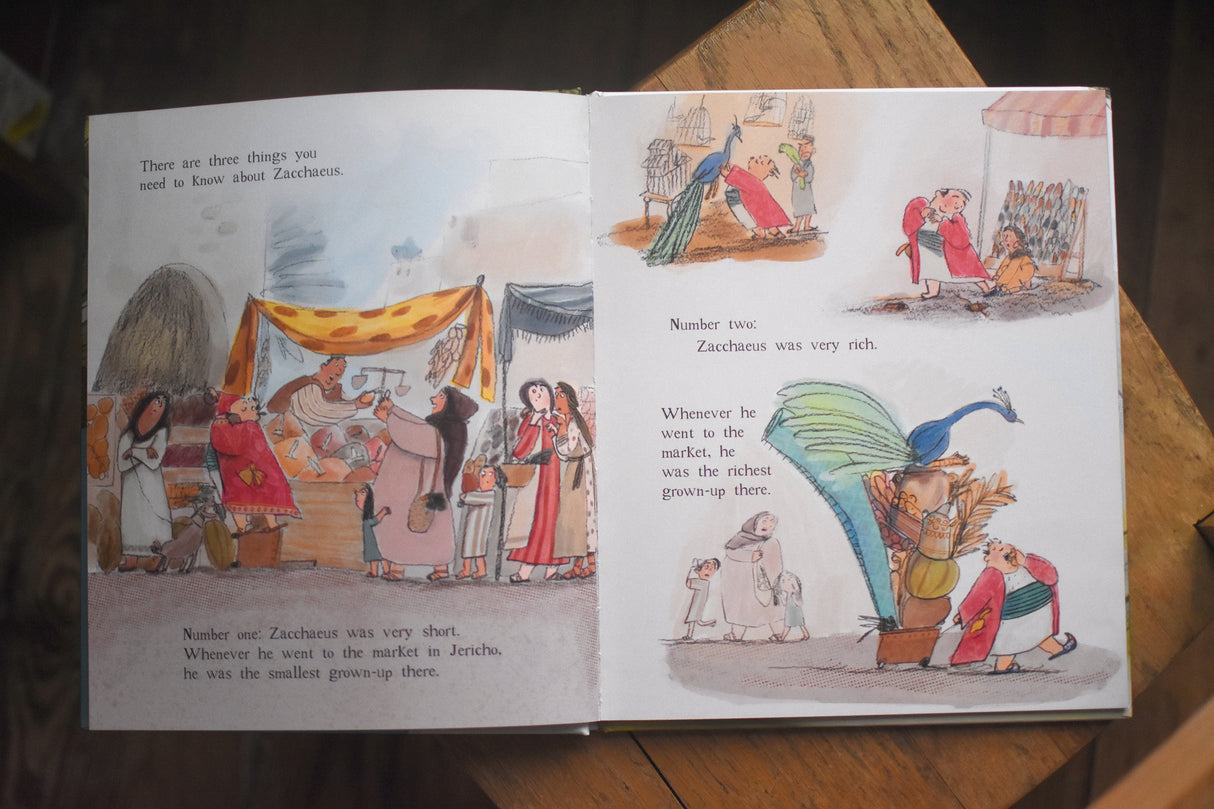 The Man in the Tree and the Brand New Start: A True Story about Zacchaeus and the Difference Knowing Jesus Makes (Tales That Tell the Truth)