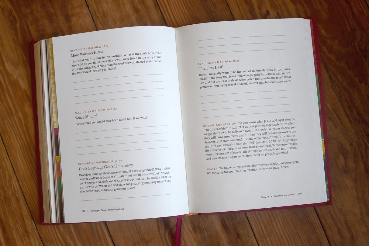 The Biggest Story Family Devotional