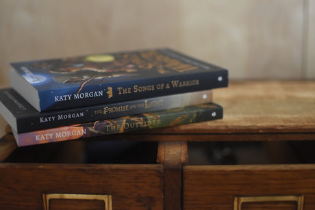 Books from Bible Story Retellings Collection laid out together