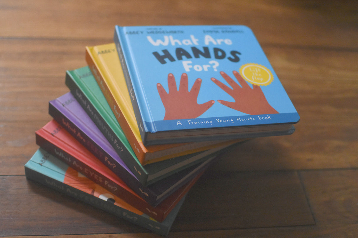 Training Young Hearts Board Books Boxed Set: 6 Lift-The-Flap Board Books & Guide for Grown-Ups