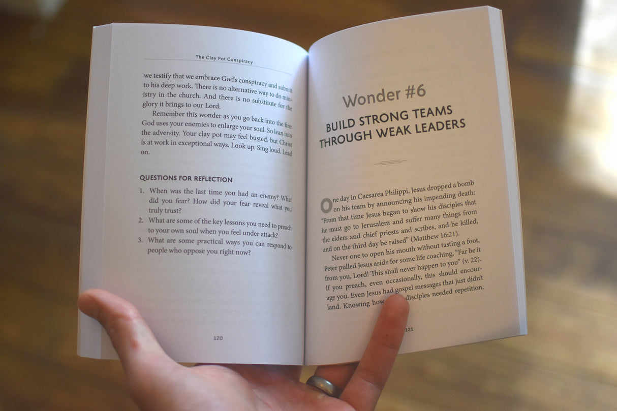 The Clay Pot Conspiracy: God's Plan to Use Weakness in Leaders
