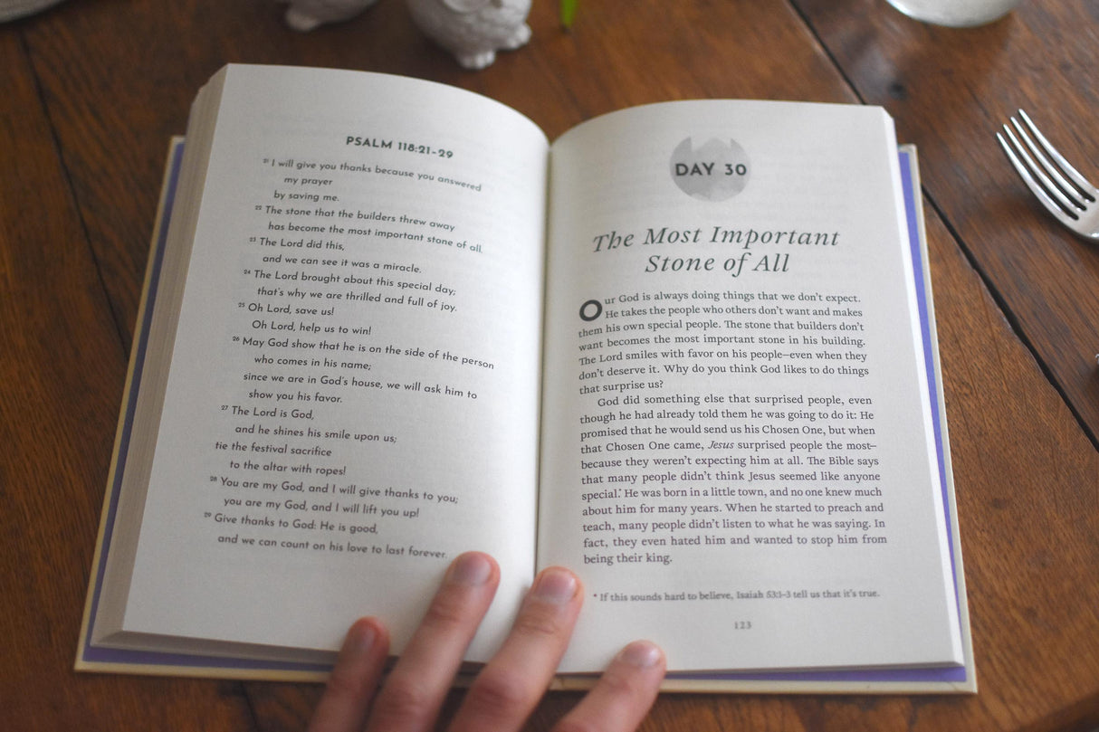 The Lord Saves Me: 40 Christ-Centered Family Devotions from the Psalms