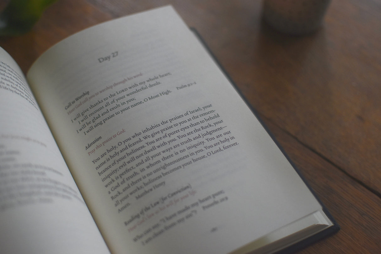 Come, Thou Fount of Every Blessing: A Liturgy for Daily Worship with the Psalms