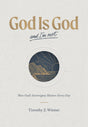 Book cover of 'God Is God and I'm not' by Timothy Z. Witmer with a circular design and text.