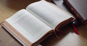 ESV Heirloom Bible, Gloria Dei: Single Column Edition (Calfskin, Grenada)