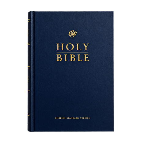 ESV Pew and Worship Bible, Large Print (Hardcover, Blue) - ESV - 9798874906672