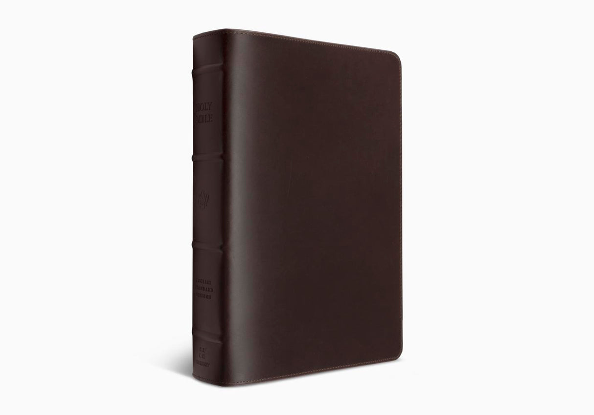 ESV Heirloom Bible, Heritage Edition (Wellington Leather, Brown)