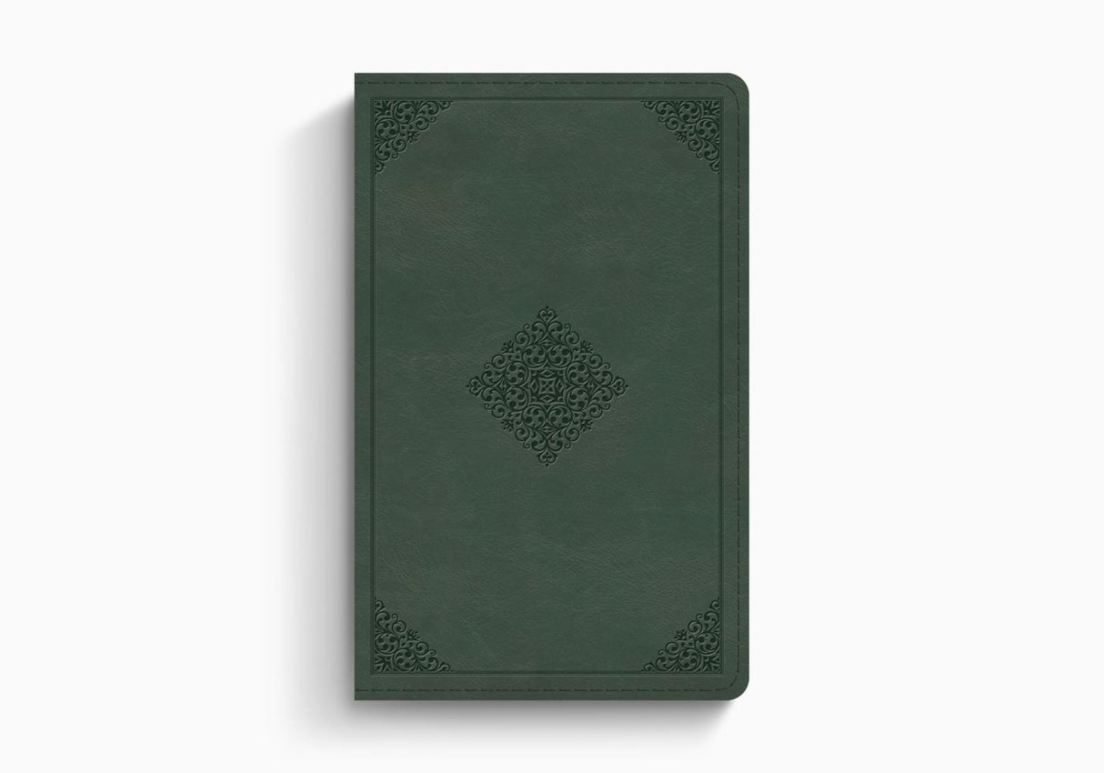 ESV Thinline Bible, Red Letter (Trutone, Quiet Forest, Ornament Design) -  () - 9798874911447