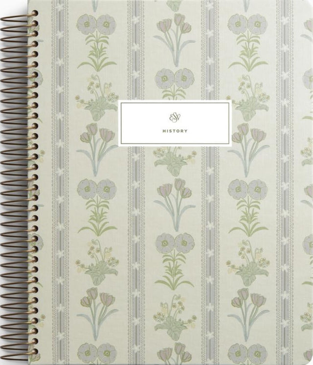 ESV Spiral-Bound Journaling Bible, History (Hardcover, Cover Artwork by Lulie Wallace) - ESV - 9798874903688