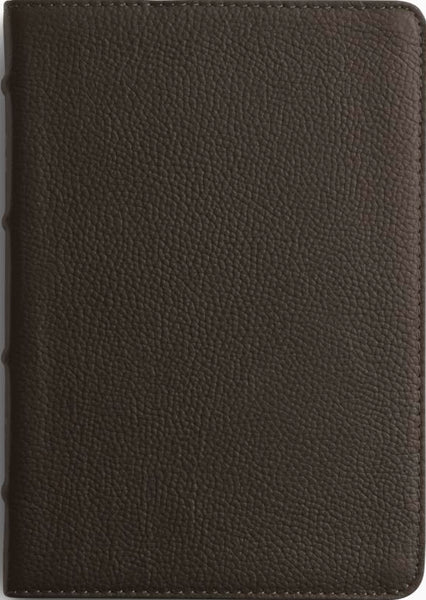 ESV Large Print Compact Bible, Red Letter (Buffalo Leather, Deep