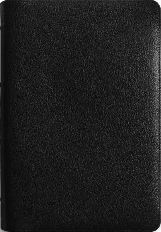 ESV Heirloom Bible, Veritas: Single Column Edition (Goatskin, Black)