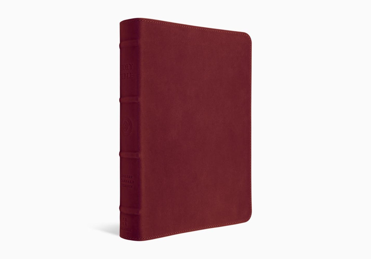 ESV Heirloom Bible, Alpha: Personal Size Edition (Cowhide, Carmine Red, Full Yapp) -  () - 9798874913564