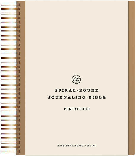 ESV Spiral-Bound Journaling Bible, Pentateuch (Hardcover) - English Standard - 9781433596438