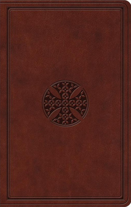 ESV Value Thinline Bible (Trutone, Brown, Mosaic Cross Design) - ESV - 9798874903312