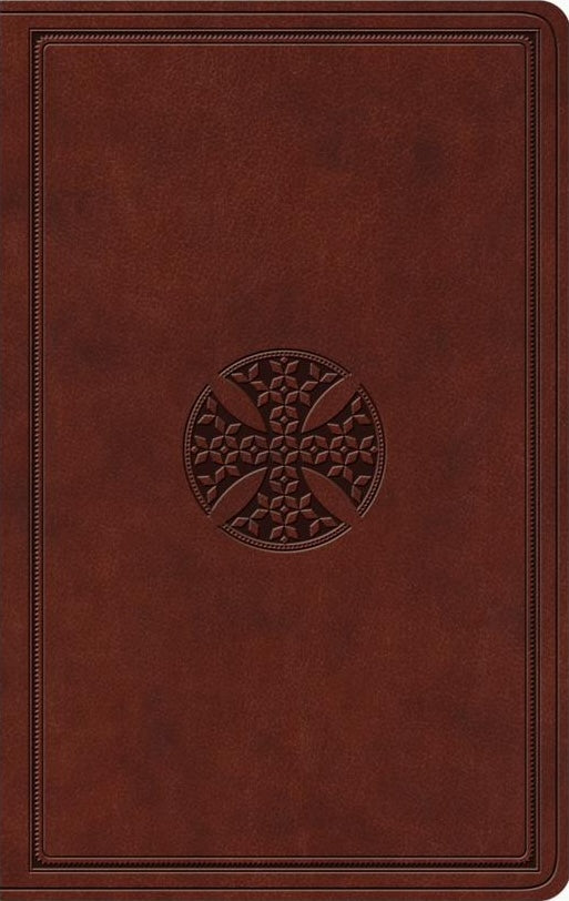 ESV Value Thinline Bible (Trutone, Brown, Mosaic Cross Design) - ESV - 9798874903312