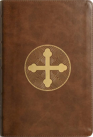 ESV Bible with Creeds and Confessions (Trutone, Brown, Cross Trefoil Design) - ESV - 9798874900137