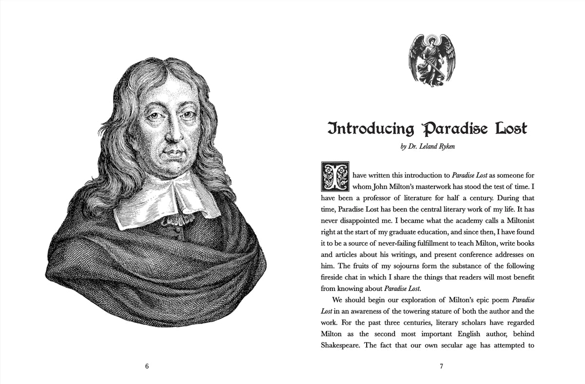 Sample text page from Paradise Lost: Legacy Edition
