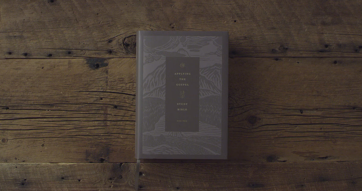 ESV Applying the Gospel Study Bible for Men (Hardcover)