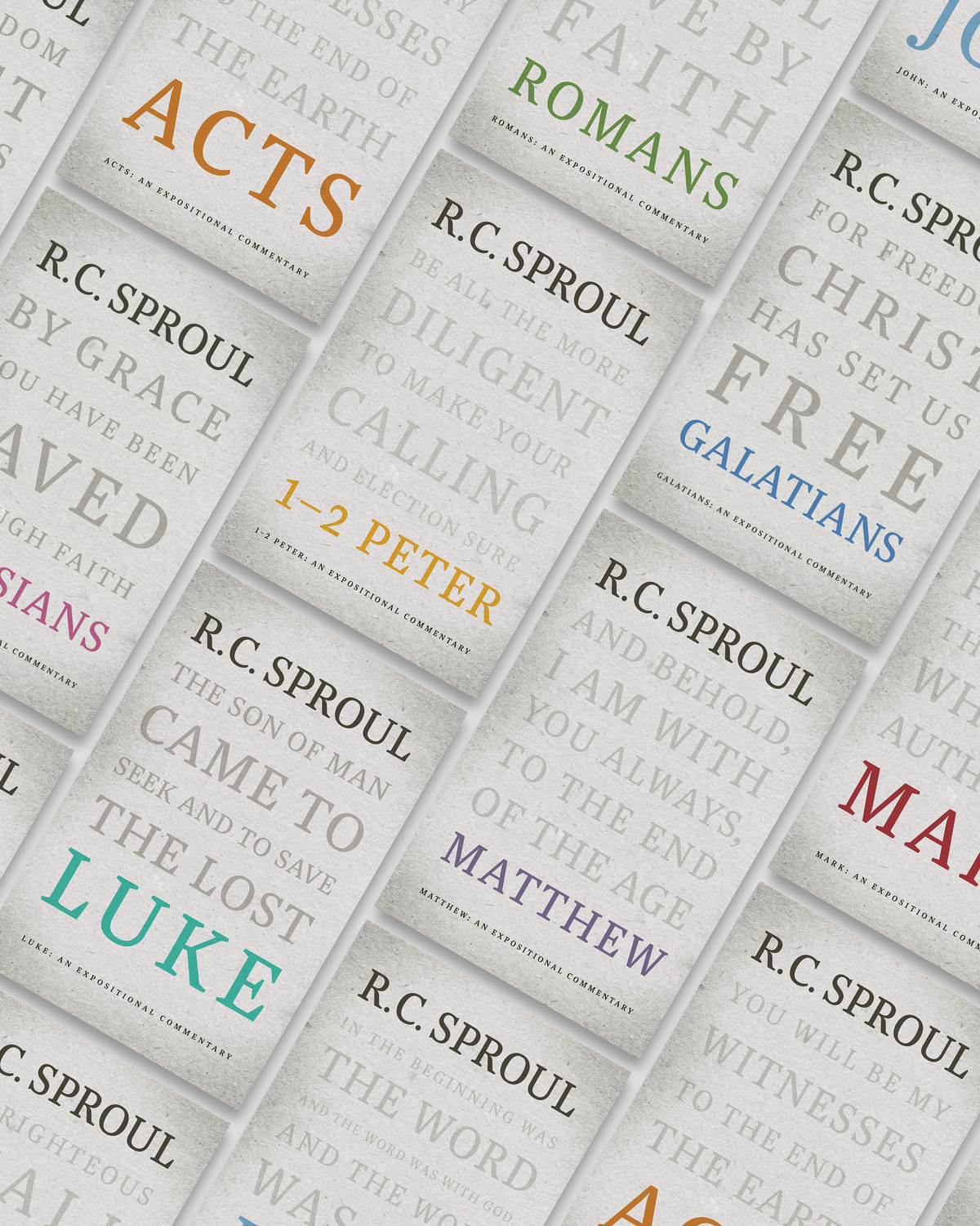 Sproul Expositional Commentary Set (9-Volume Set)