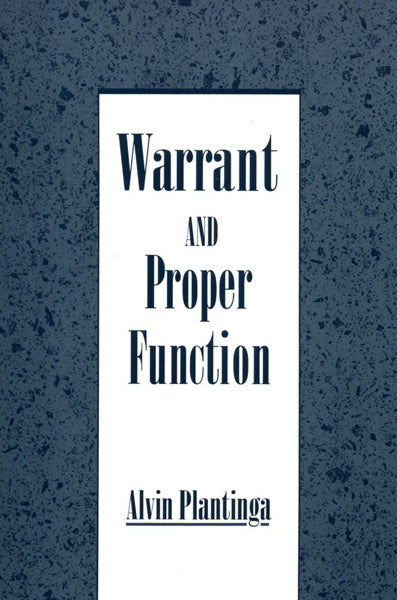 Warrant and Proper Function