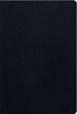 ESV Men's Study Bible (Genuine Leather, Black) - ESV - 9781433590566